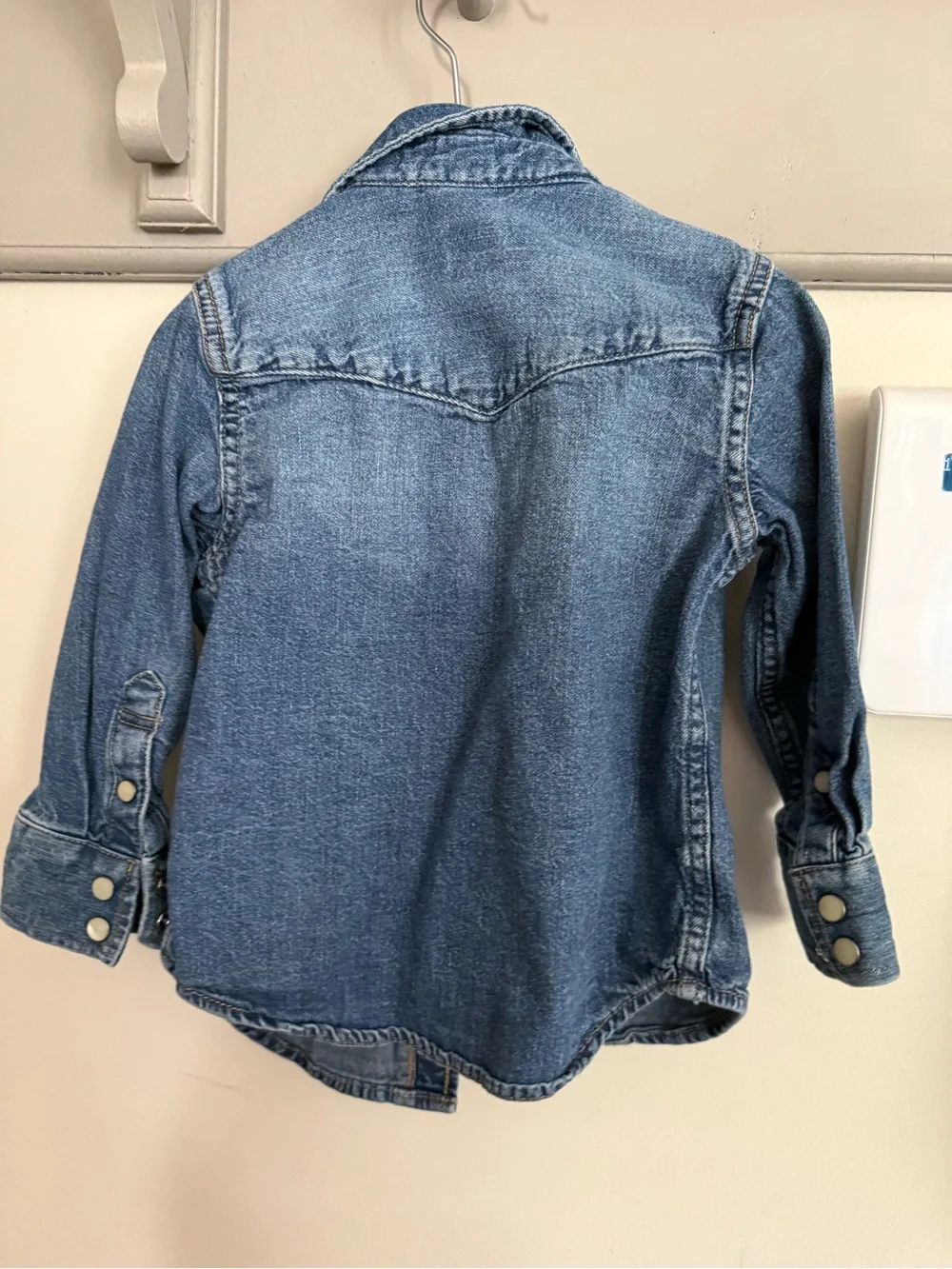 GAP Kids Medium Blue Denim Shirt Jacket